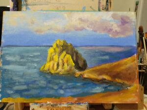 Шаманка свет 3000 р. Х. К. Акрил